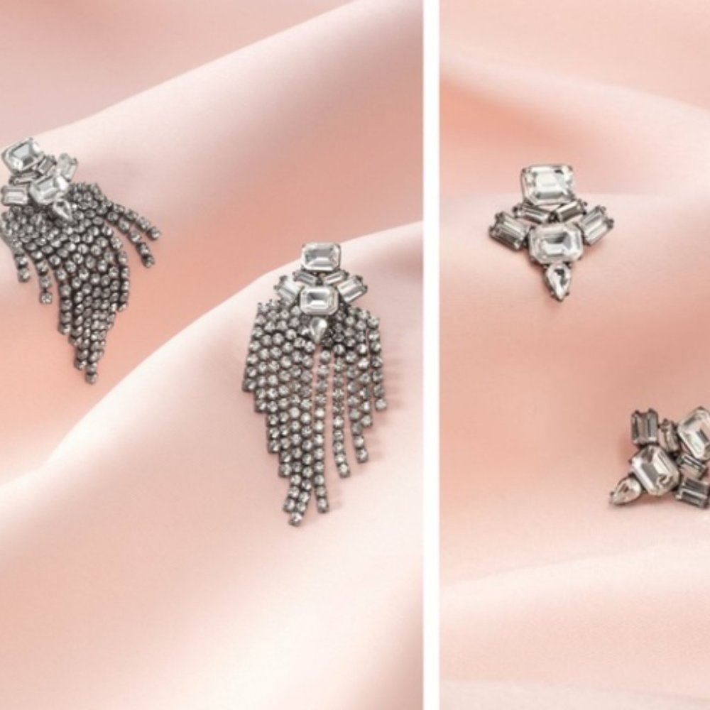 Stella & Dot The Showstopper Earrings (Convertible)